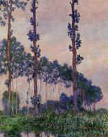 Monet, Claude Oscar - Poplars in Grey Weather